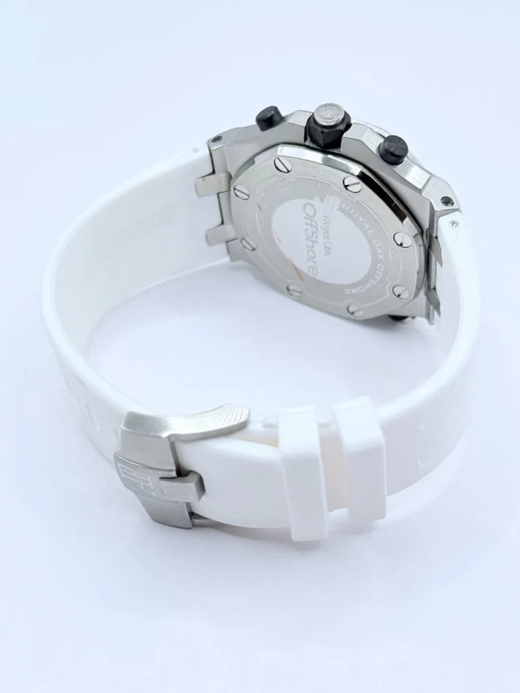 Montre Audemars Piguet Royal Oak Offshore Diver Chronographe Cadran Blanc