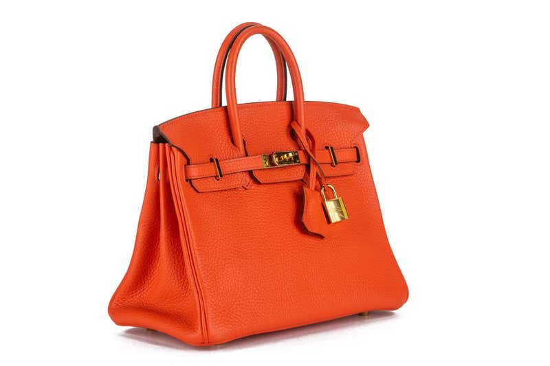 HRMS Birkin 25 Few Togo Gold Hardware