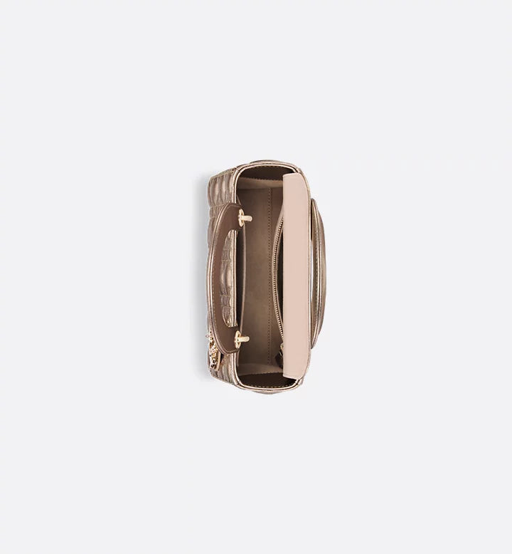 Small Ladÿ Diôr My ABCDior Bag
Gold-Tone Cannage Metallic Calfskin