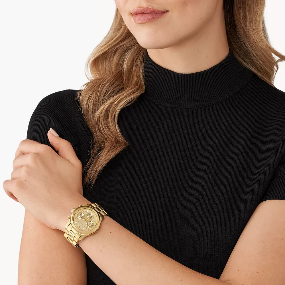 Montre femme Michael Kors, cadran doré | Mk7323