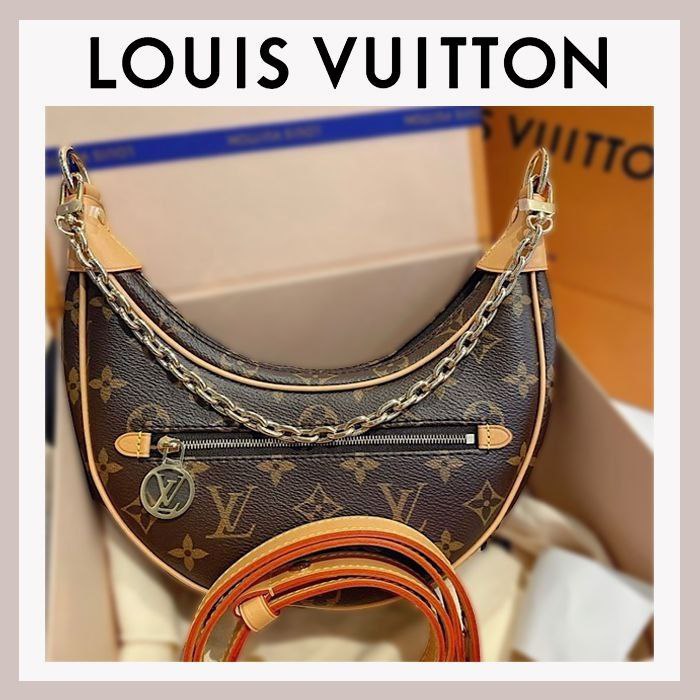 LV Sac Loop En cuir