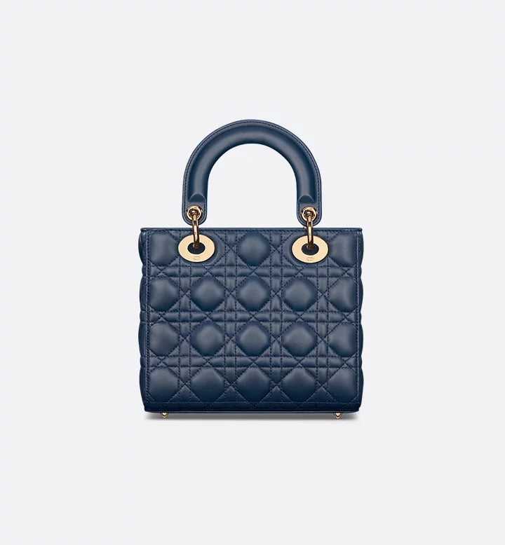 Sac Ladÿ Diôr My ABCDiôr Small
d'agneau Cannage bleu océan