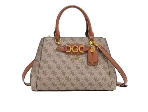 Gûess - Sac à main Malva Girlfriend marron - Multicolore