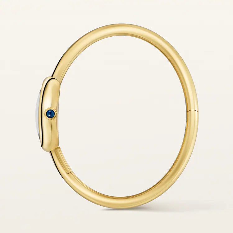 Montre Cartier Baignoire Mini modèle, taille 17, mouvement quartz, or jaune