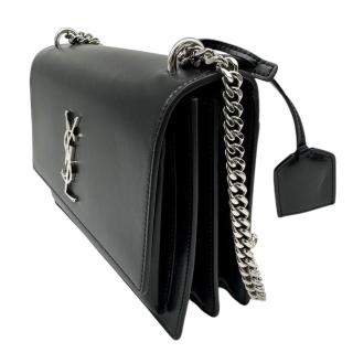s@int laurent sunset medium cross-body bag black