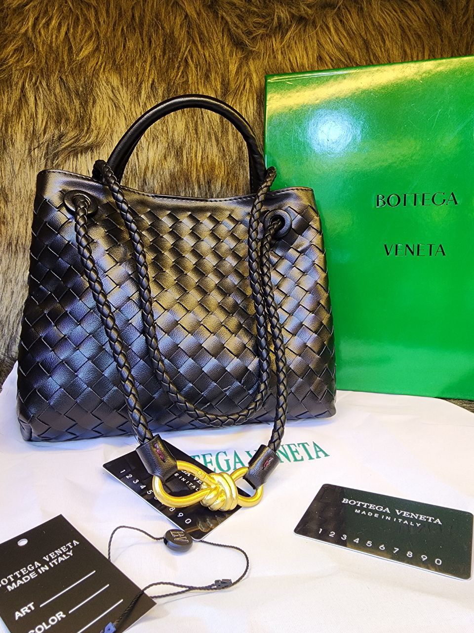 Bôttëga Vênëta Sac bandoulière tissé Lizzy