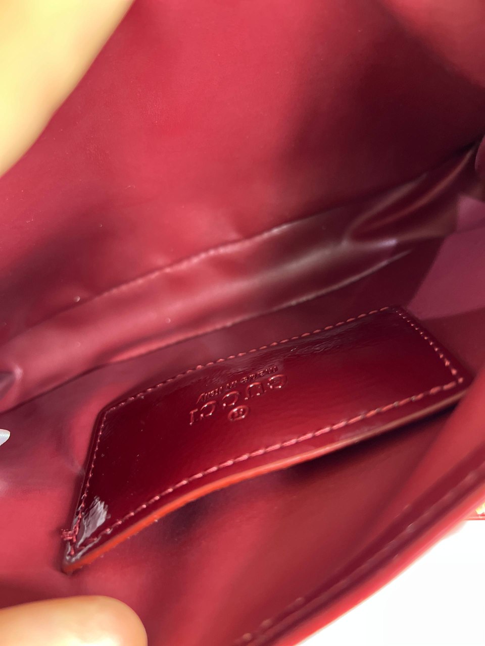 Sac GG Jackie Notte mini format