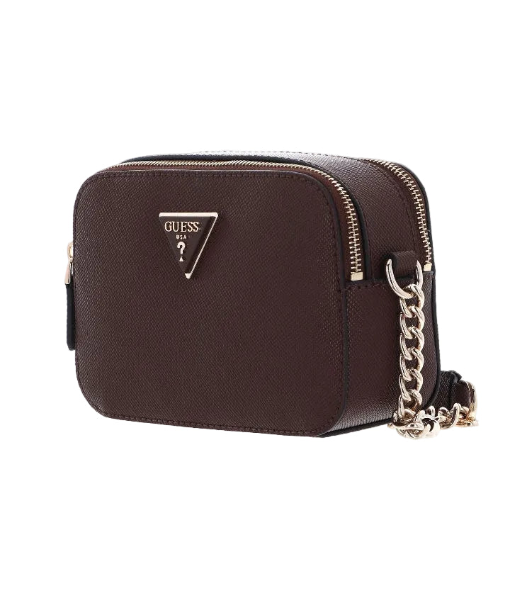 GÛESS Sac bandoulière Noelle Camera marron
