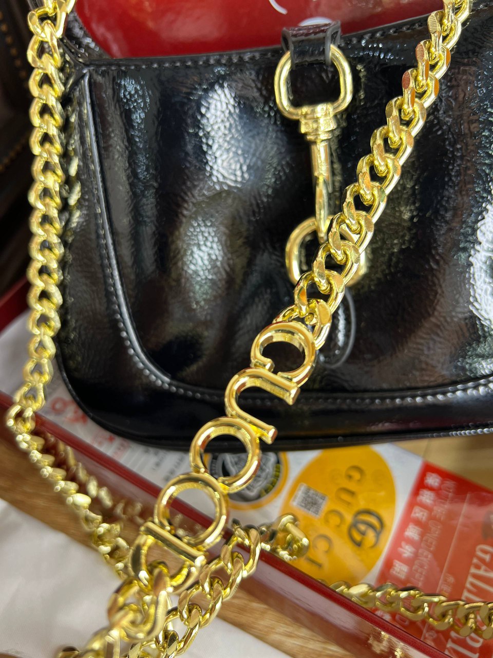 Sac GG Jackie Notte mini format