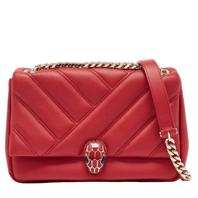 Bvlgari Sac bandoulière Serpenti Cabochon petit modèle