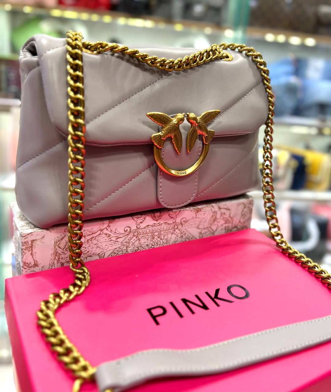 PÏNKÔ
Love Mini Puff Shoulder Bag
