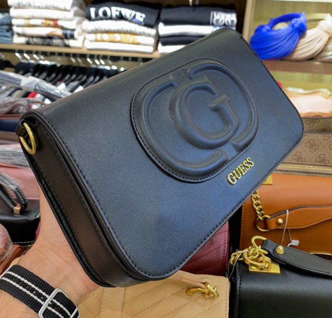 Gûess Sac à main Noir Femme Gûess Mietta