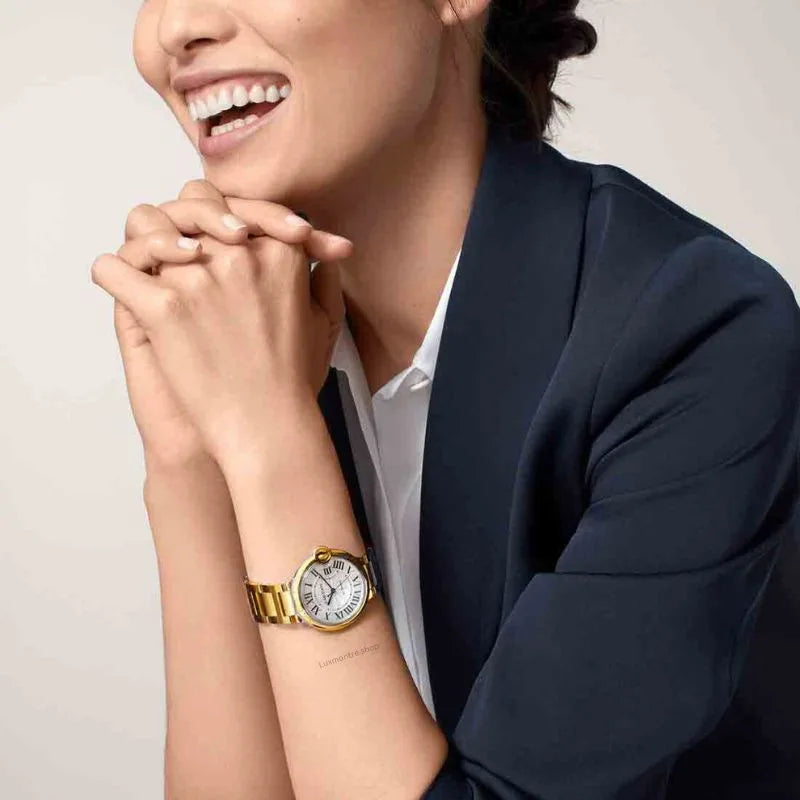 Montre Ballon-Bleu Doré pour femmes