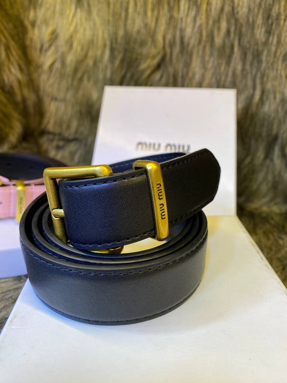 MIÛ MIÜ ceinture pour femme