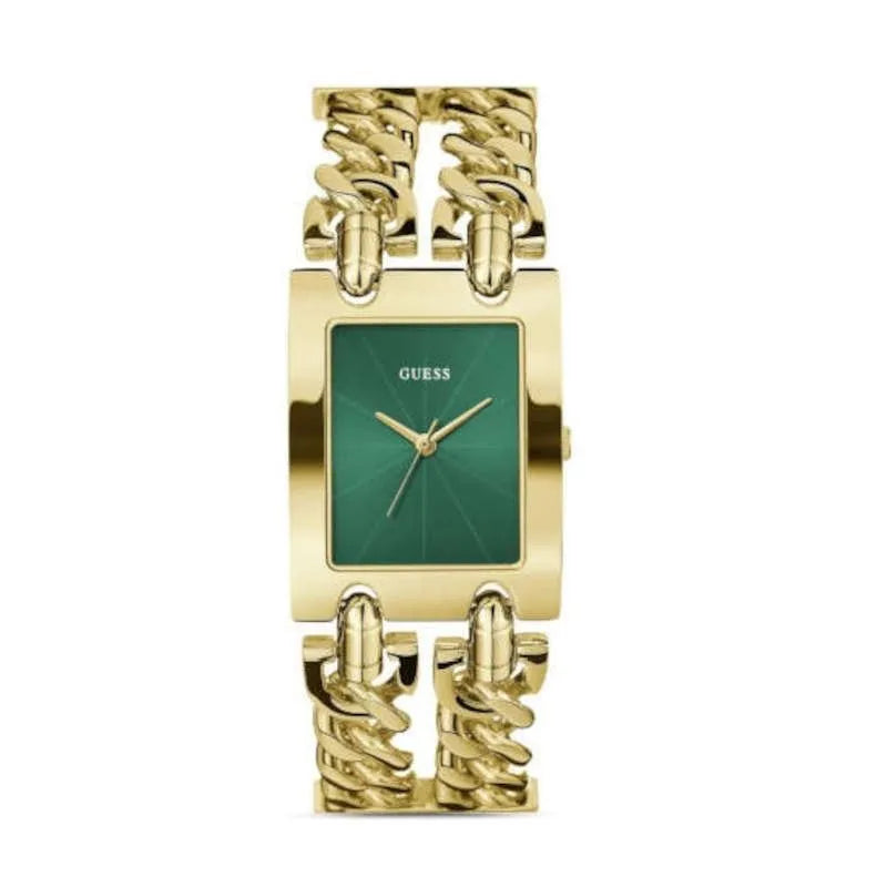 Gûess Analogue watch with chains 28 mm