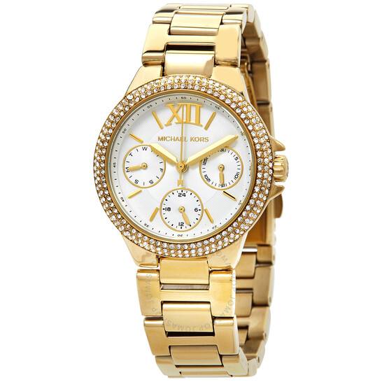 MICHAEL KORS
Mini montre Camille dorée avec pierres pavées