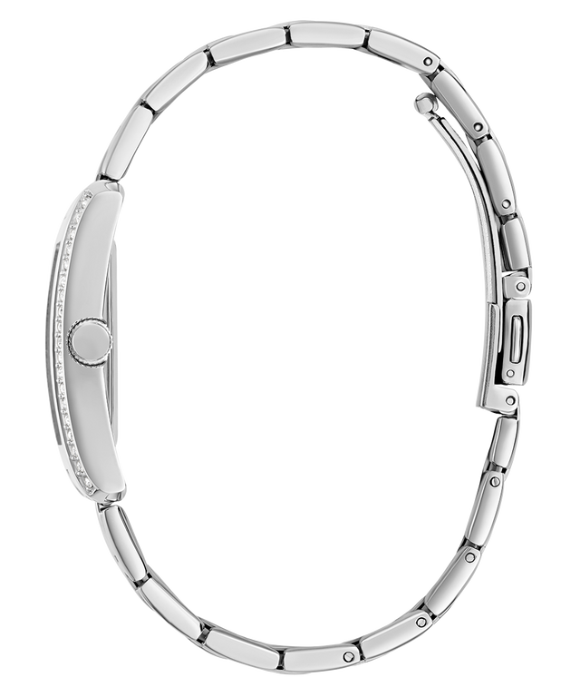 GUESS Ladies Silver Tone Analog Watch
27mm