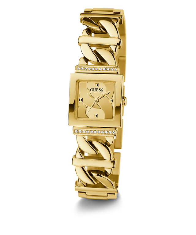GUESS Ladies Gold Tone Analog Watch
21mm