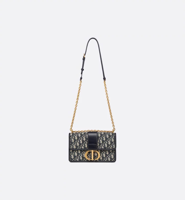 Diôr Sac chaîne 30 Montaigne
Toile jacquard Diôr Oblique bleu