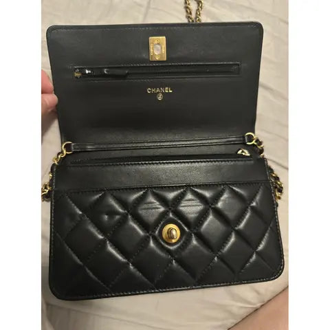 Ch@nel Sac bandoulière Wallet on Noir