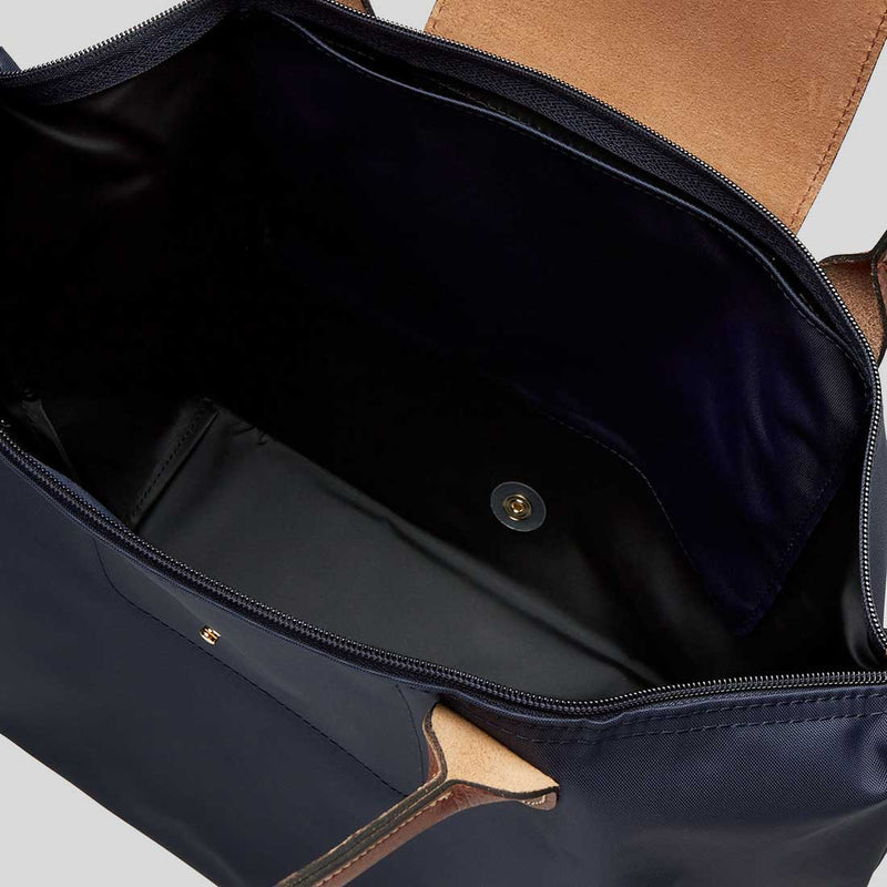 LÔNGCH@MP Le Pliage Cuir M Tote Bag