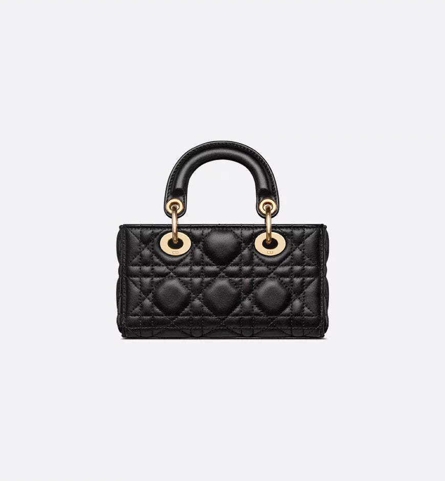 Ladÿ D-Joy Micro Bag
Black Cannage Lambskin