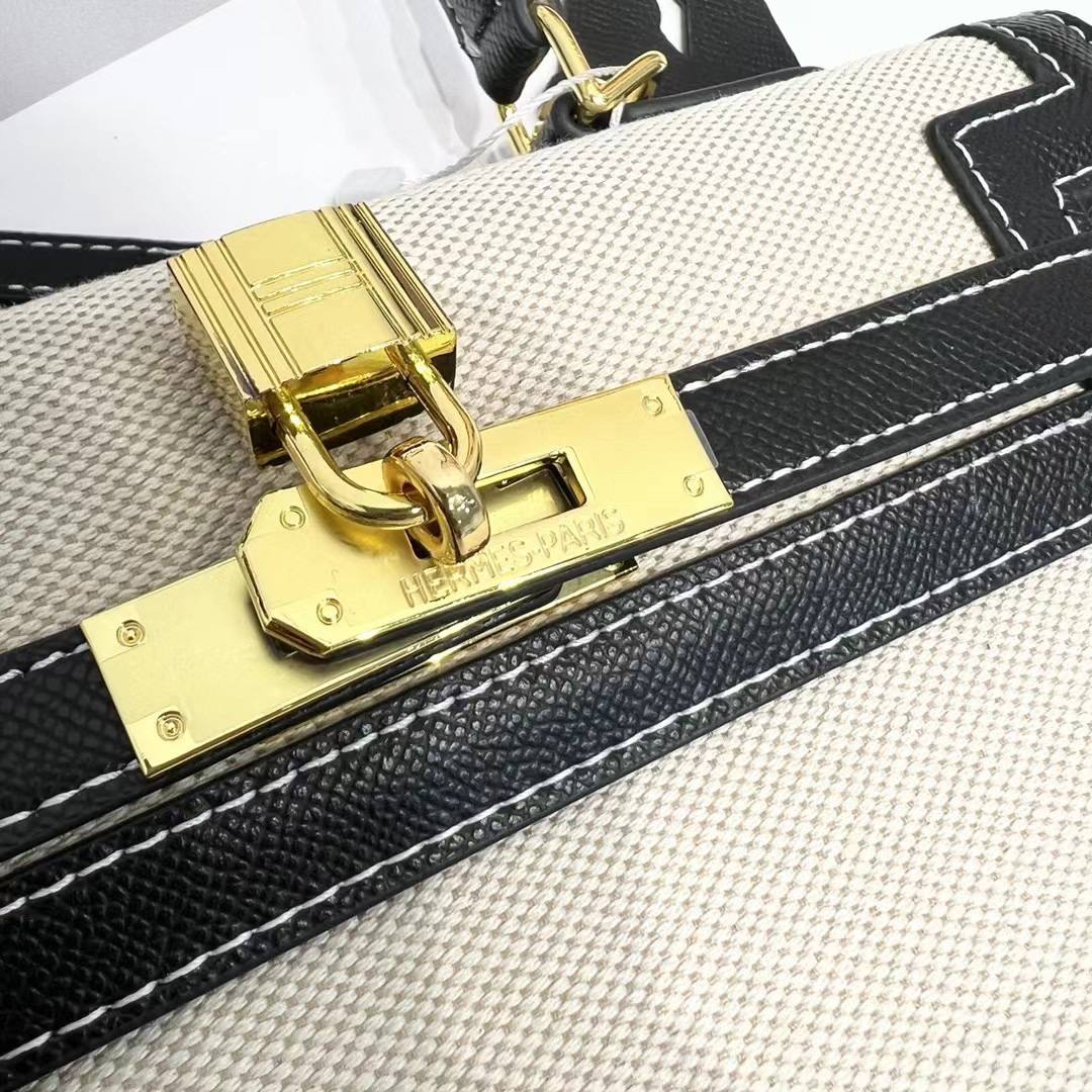 HRMS Sacs à main en toile noirs