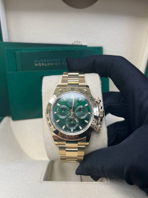 Montre Daytona Cosmographe Fond Vert Pour homme