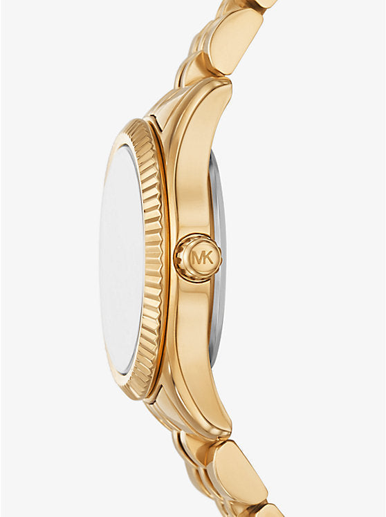 Michael Kors
Petite montre Lexington dorée à pierres pavées