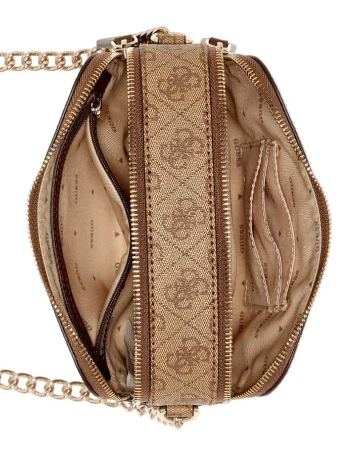 Gûess Sac bandoulière Noelle à double fermeture zippée