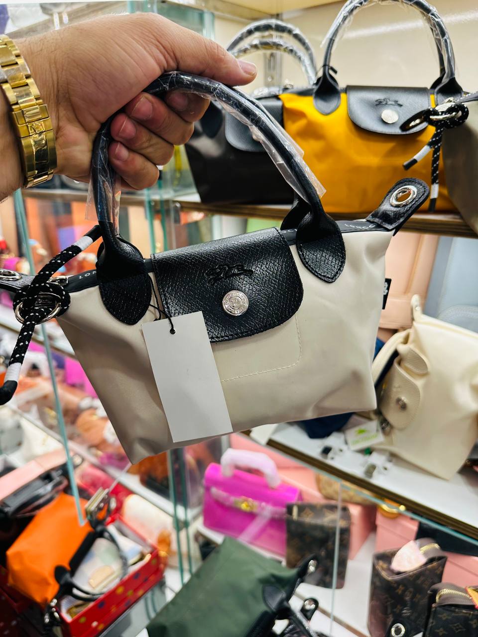Sac Lôngch@mp Energy XSmall Off-White