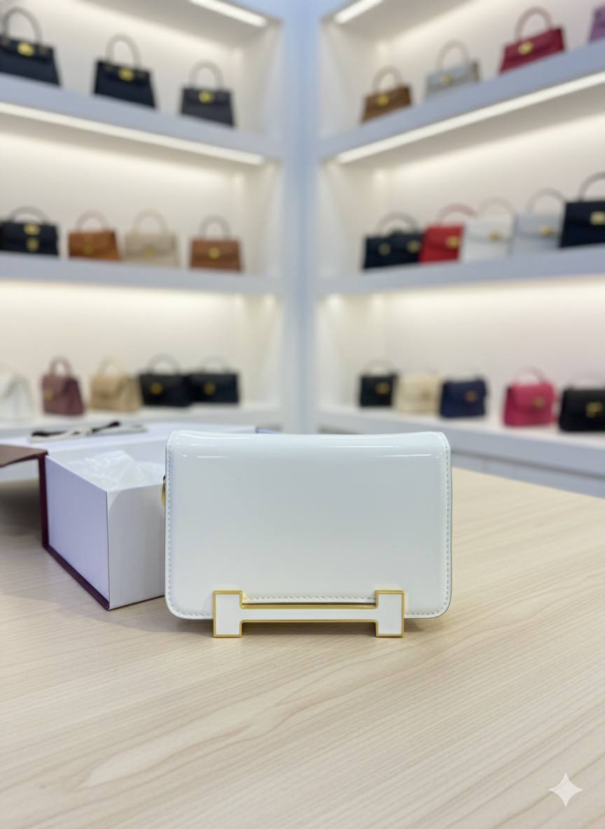 HRMS Nata Chèvre Mysore Geta Gold Hardware, 2022