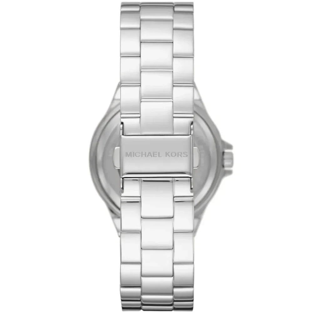 Michael Kors Montre Lennox argentée à logo et à pavé