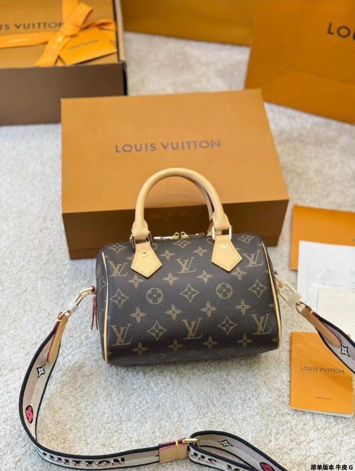 Sac Speedy Bandoulière 20 en cuir