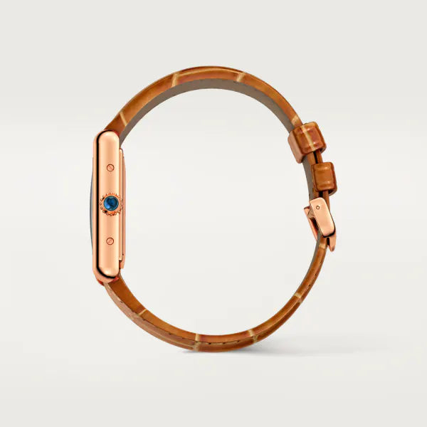 Tank Louis C@rtier watch
Small model, hand-wound mechanical movement, rose gold