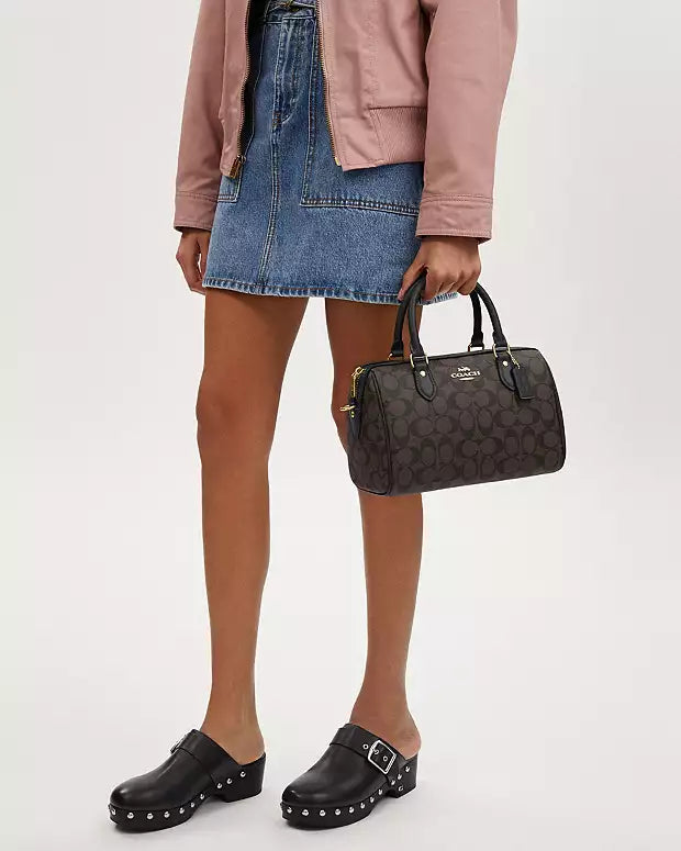 Co@ch Sac Satchel Rowan En Toile Exclusive