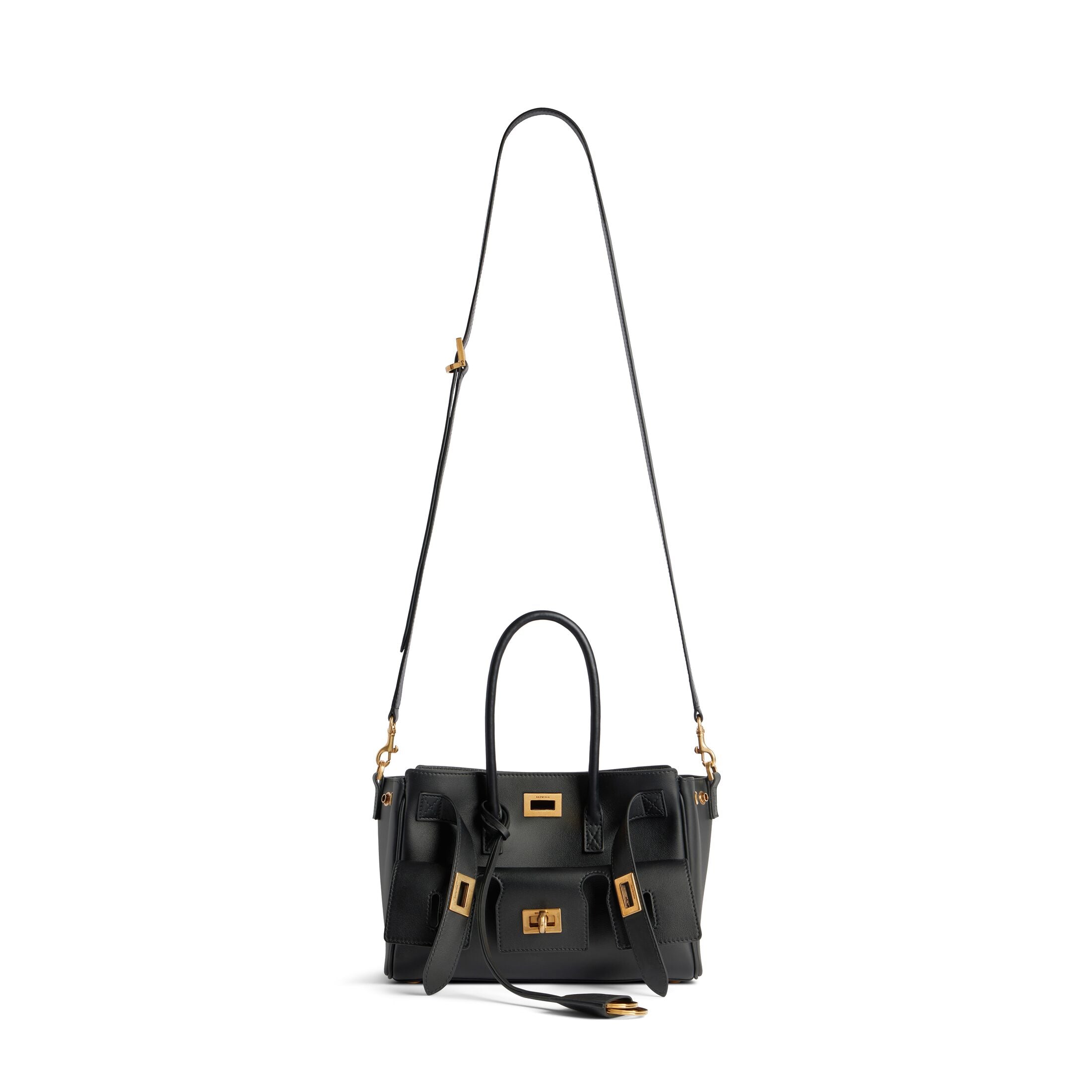 Bâlencïagâ Sac Carry All Bel Air Mini pour Femme en Noir