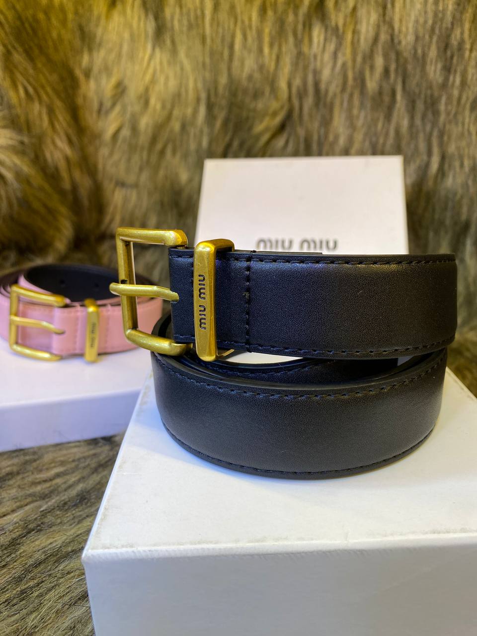 MIÛ MIÜ ceinture pour femme