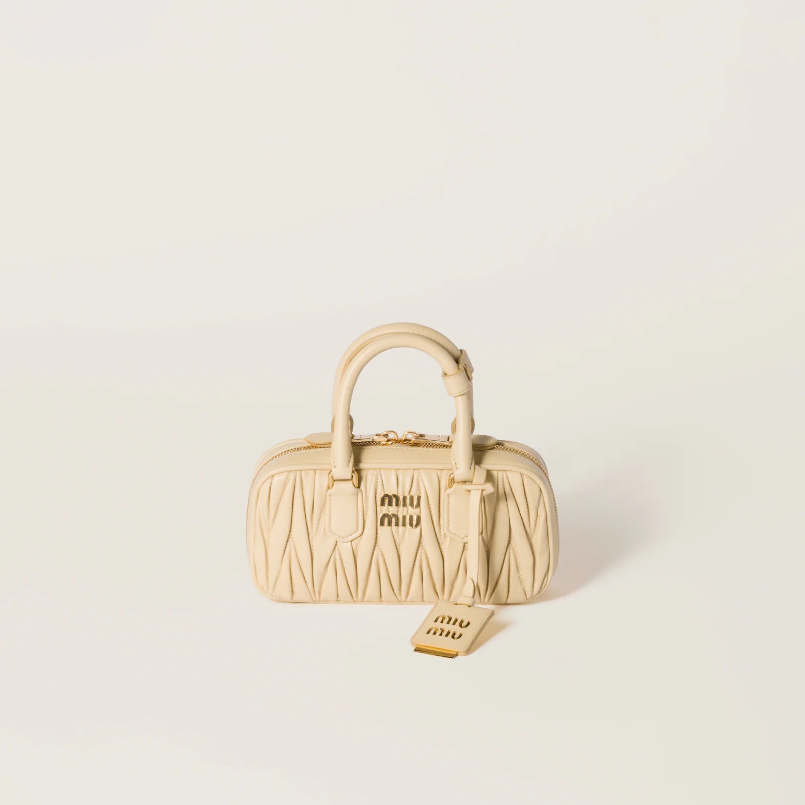 MIÛ MIÜ Mini sac Arcadie nappa matelassé