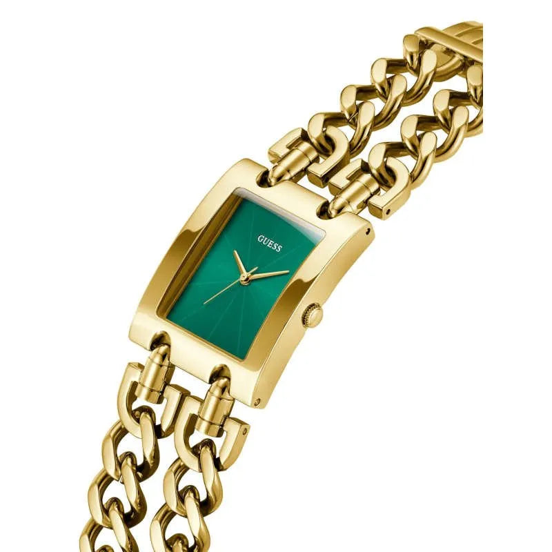 Gûess Analogue watch with chains 28 mm