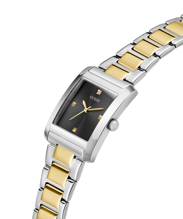 GUESS Ladies 2-Tone Silver Tone Analog Watch
27mm