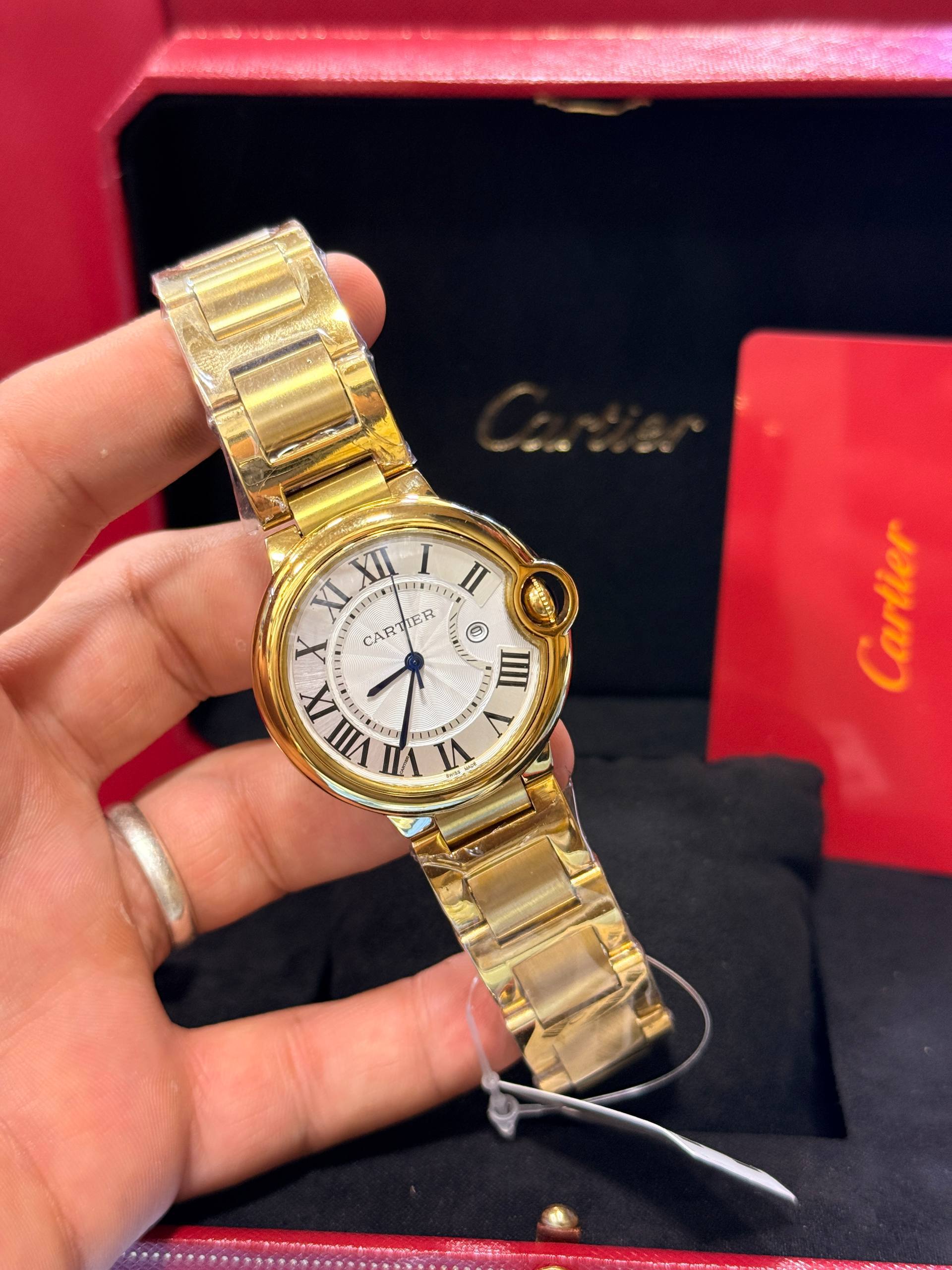 Montre Ballon-Bleu Doré pour femmes