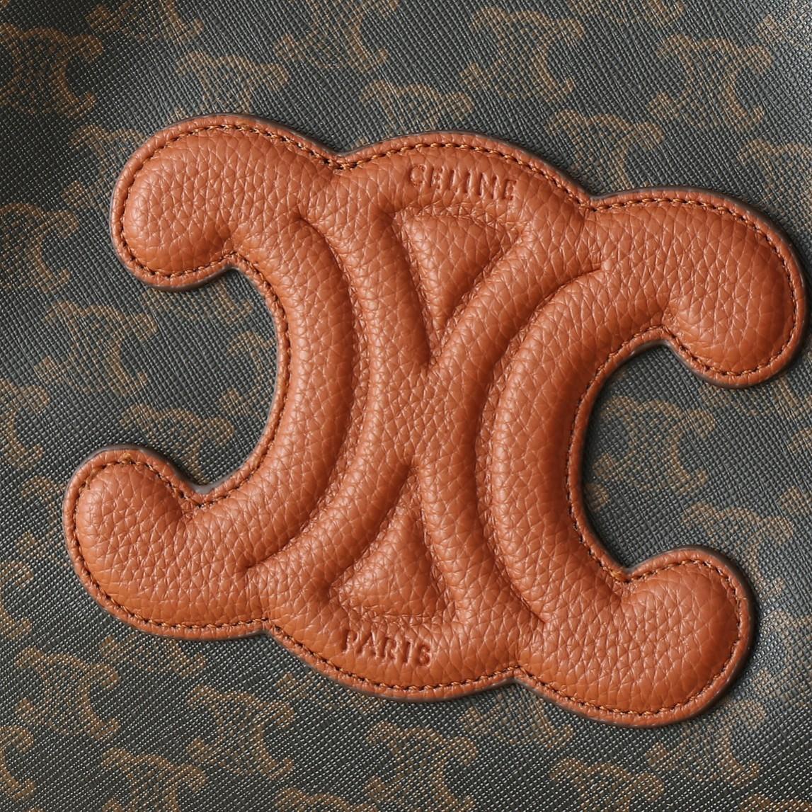 CÉLÏNÊ CABAS ANAÏS MOYEN MODELE TRIOMPHE veau grainé