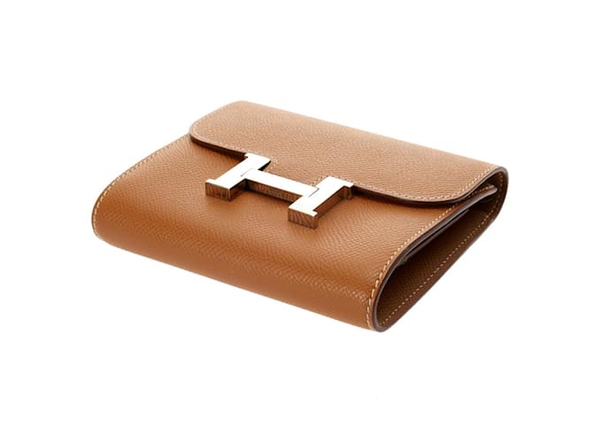 HRMS Portefeuille compact bi-fold Constance, Marron