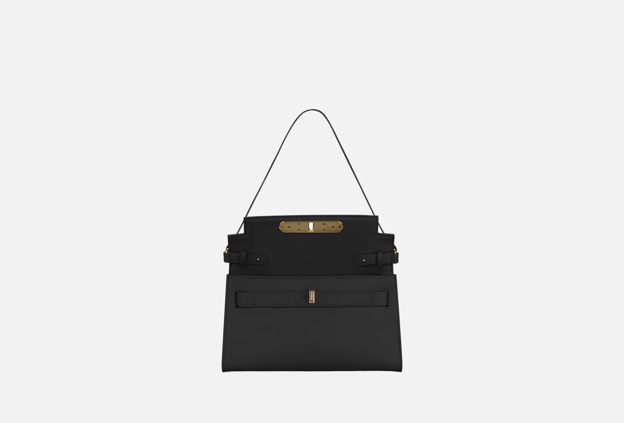 HRMS Sac à bandoulière véritable avec boucle