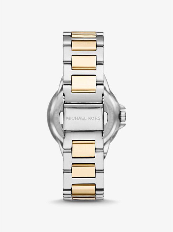 Mich@el Kors
Petite montre Camille bicolore avec pierres pavées
