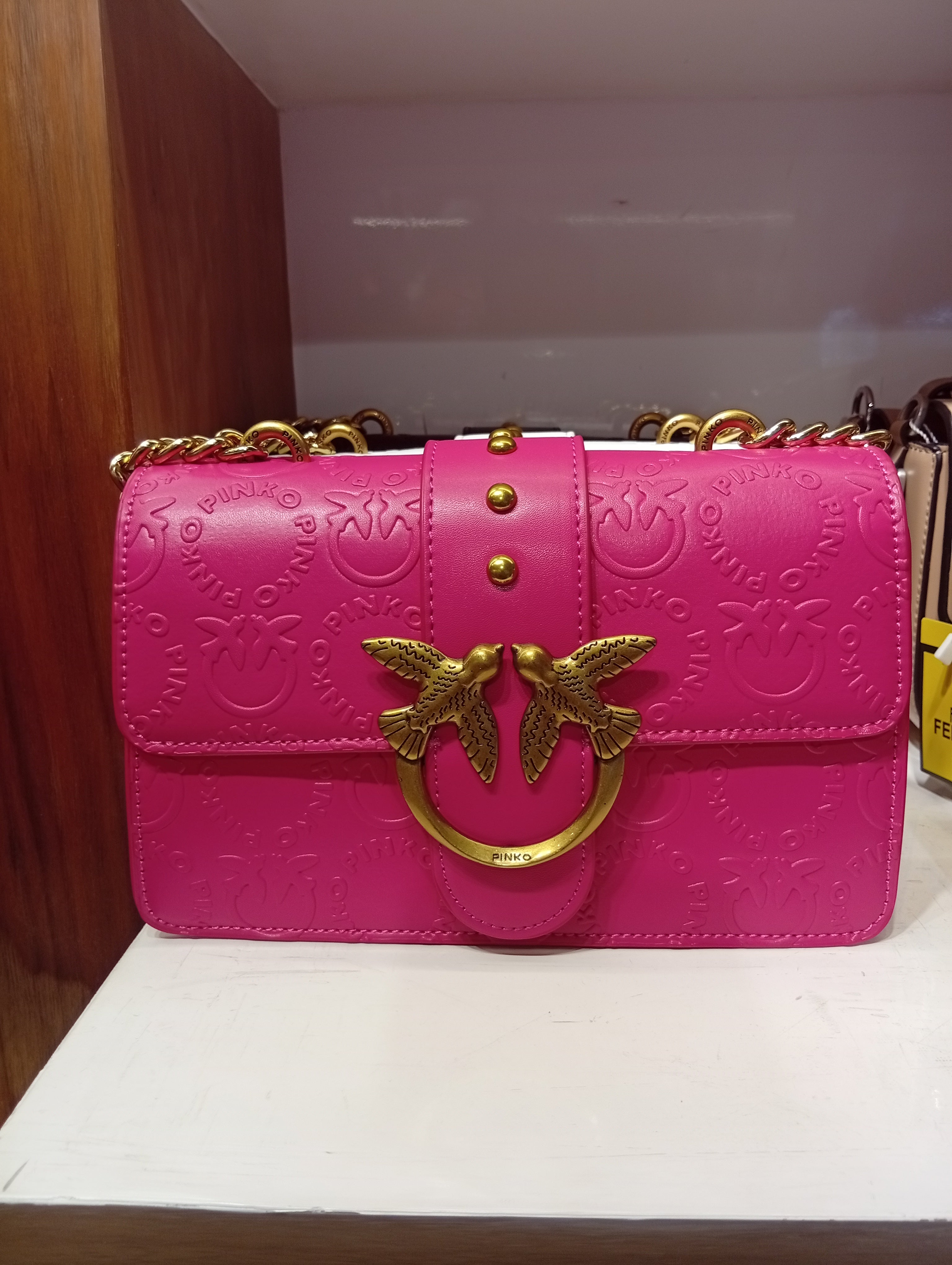 Pïnkô
Leather shoulder bag LOVE MINI ICON NEW MONOGRAM