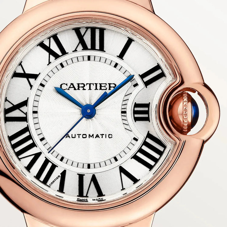 Montre Cartier - Ballon Bleu. (OR ROS)