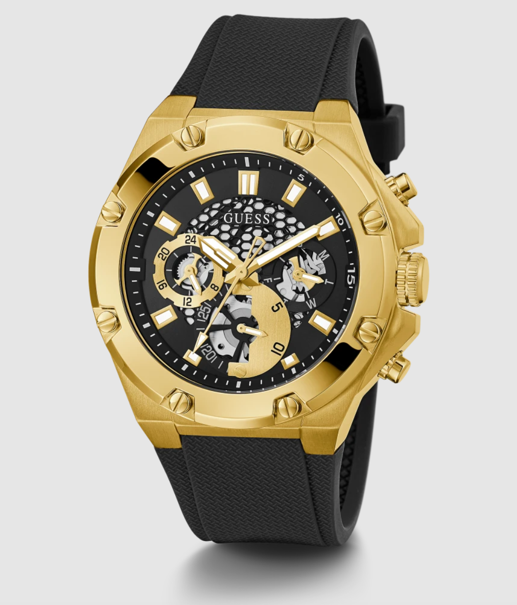 Montre Guess pour Homme Third Gear Dorée