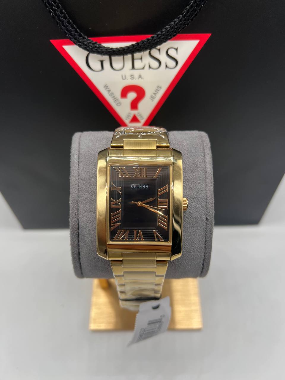 Montre analogique GUESS pour homme, couleur or 34 mm